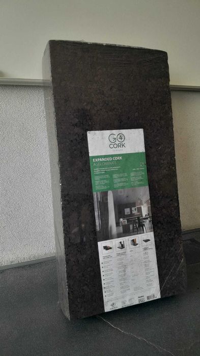 Aglomerado de cortiça expandida 1000x500x40 mm - Amorim