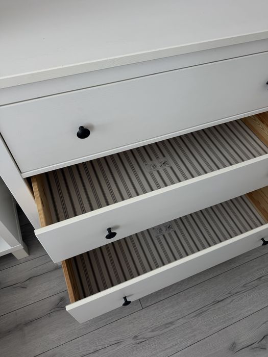 komoda 3 szuflady Hemnes Ikea