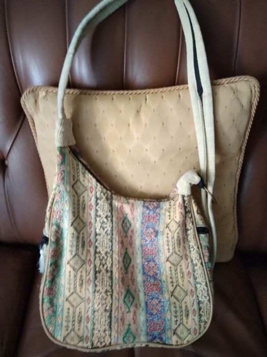 Bolsa de tecido de senhora