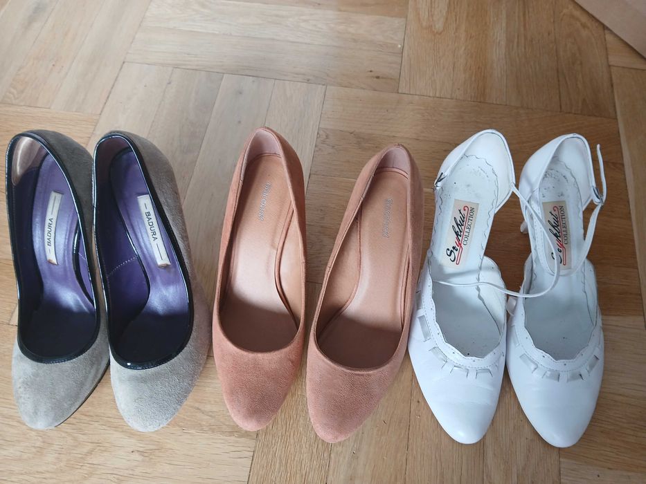 Buty na obcasie Zestaw
