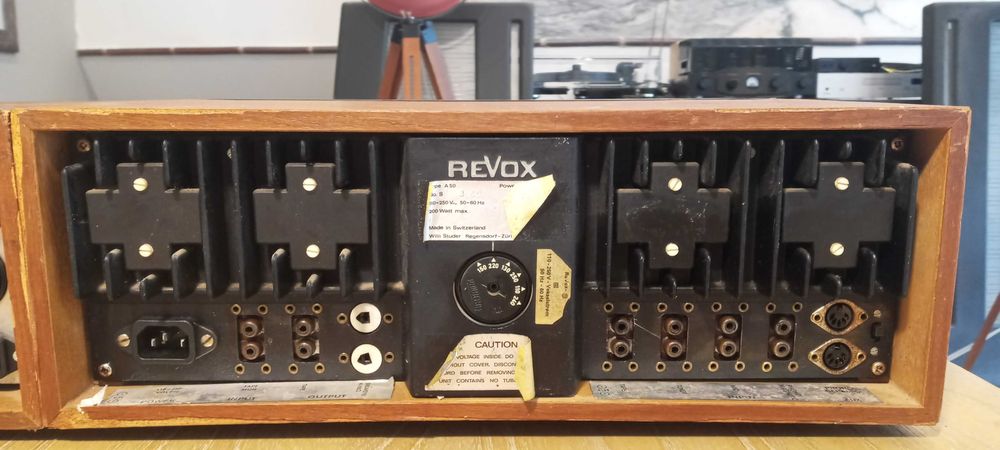 Revox A50 Amp + A76 Tuner