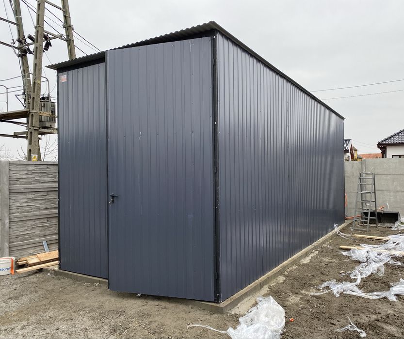 Garaż blaszany na wymiar! Garaż 9x7 10x7 10x8. Konstrukcja ocynkowana!