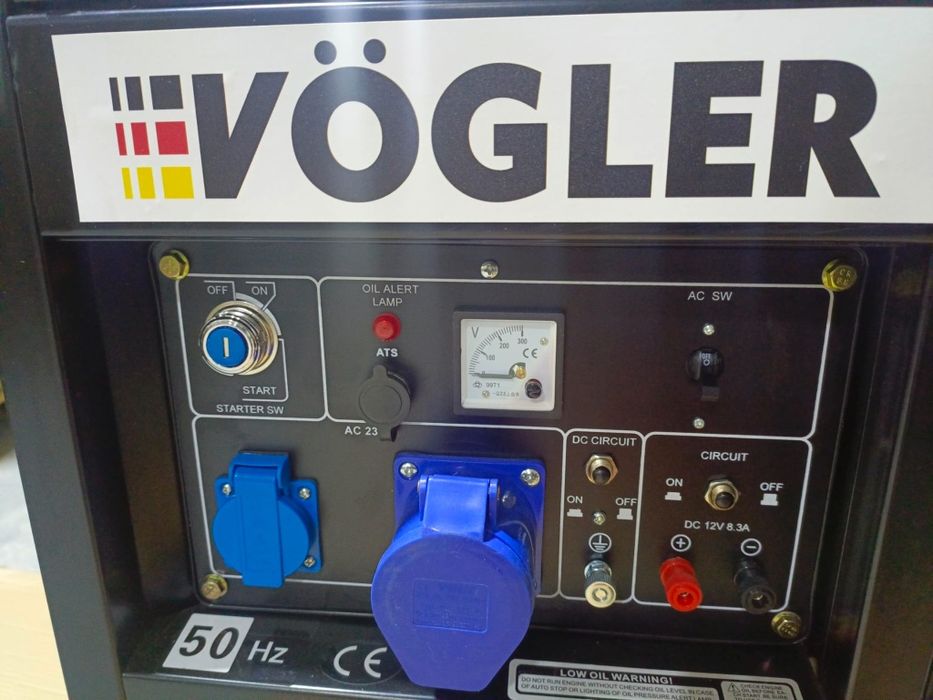 Agregat prądotwórczy VÖGLER S10000DS3 diesel generator prądu 10Kva