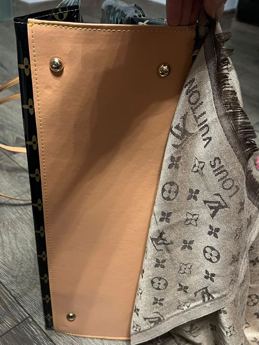 Torba duża LV Louis Vuitton monogramy