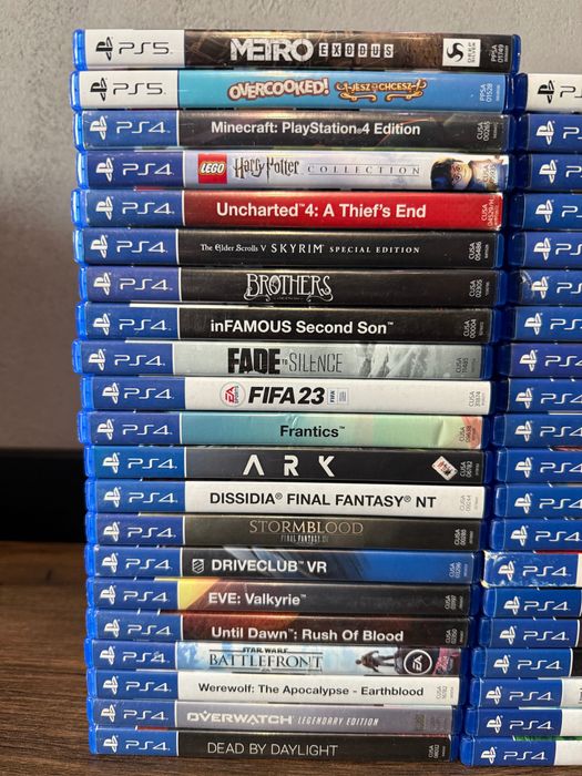 Gry na konsole PS4/PS5 ceny od 20zł