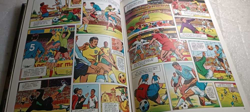 livro banda desenhada história dos campeonatos do mundo