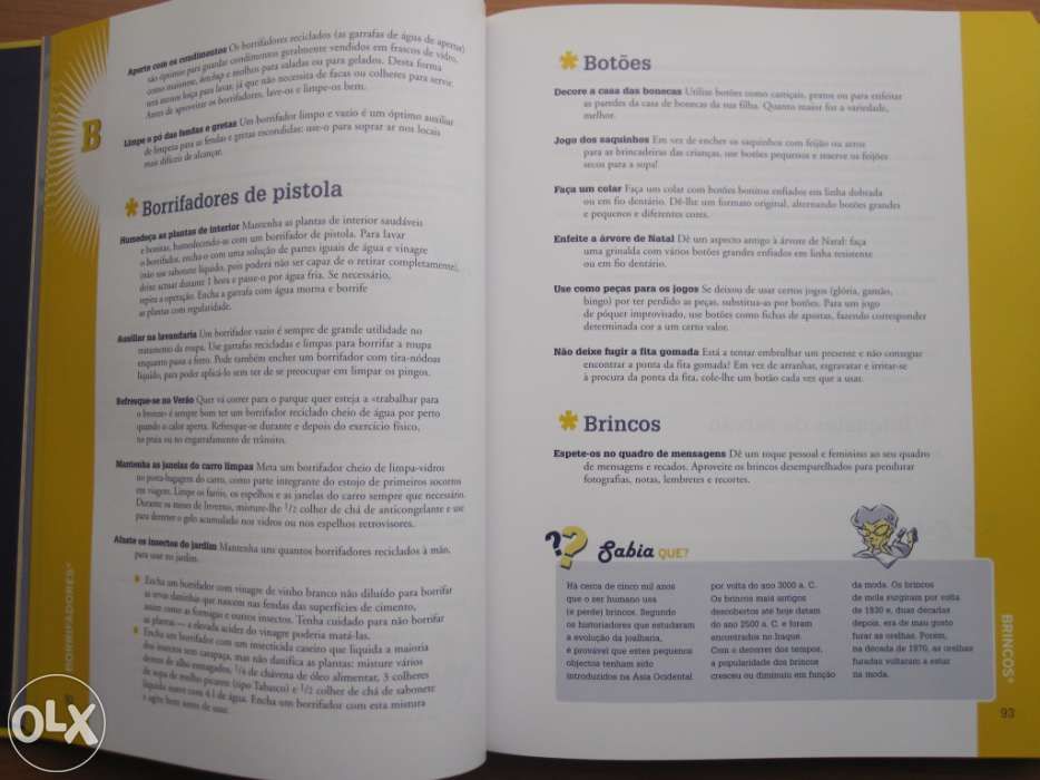 Livro Novo "Utilizações Extraordinárias para Coisas do Dia-a-Dia"