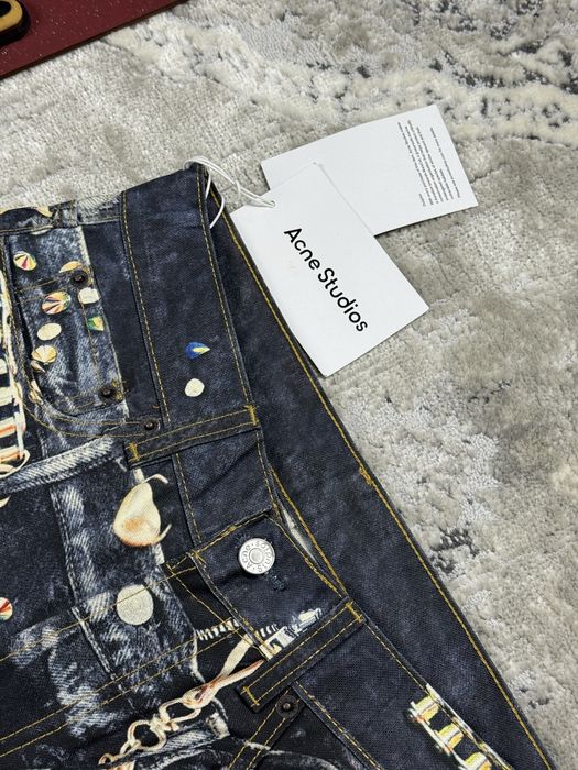 Джинсы acne studios акне студио loose fit jeans pint широкие джинсы archive архив Широкі Джинси Штани Y2K SK8 Skater