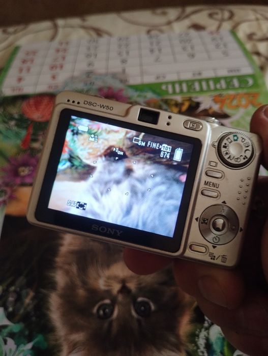 Цифровой фотоаппарат sony