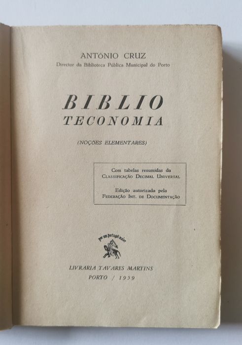 Biblioteconomia.