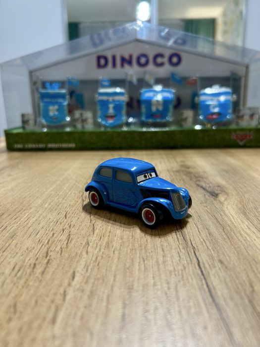 Auta Cars Disney Pixar Mattel Hot Rod River Scott