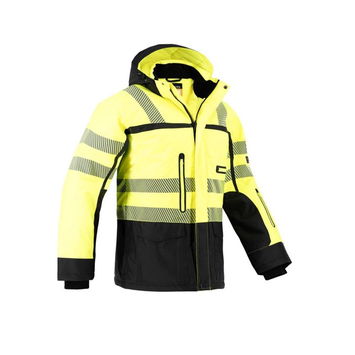 Kurtka ROBOCZA OCIEPLANA żólta Ostrzegawcza Rozmiar L