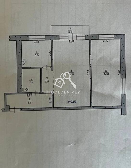 Продаж 2-кімнатної квартири, 44 квартал