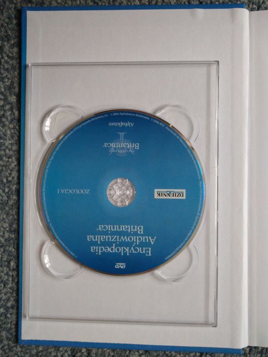 Encyklopedia Audiowizualna Britannica - zoologia I + płyta DVD