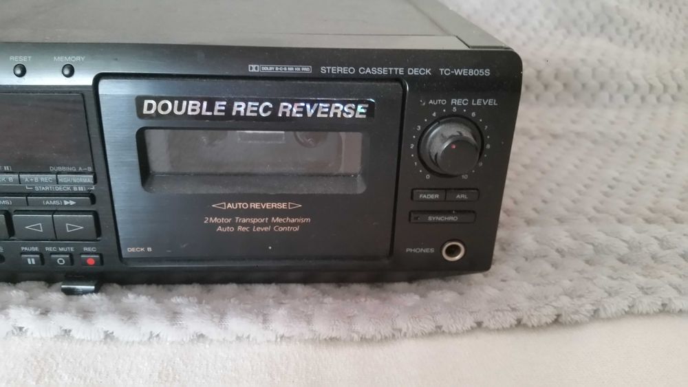 Magnetofon Sony tc-we 805s