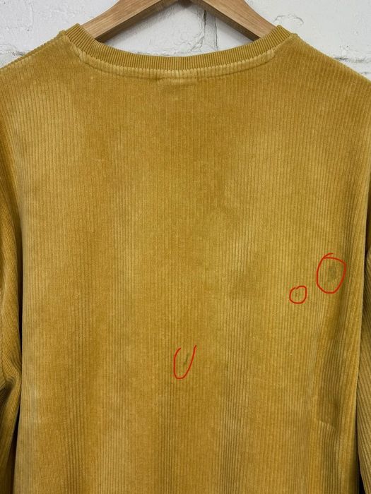 Sztruksowa bluza Puma; crewneck