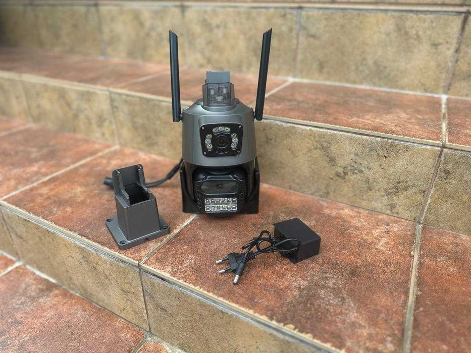 ‼️ Уличная камера wi-fi 4G удаленный просмотр 8Мп. Поддержка сим-карты