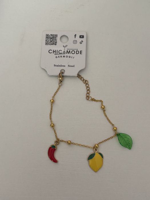 Bransoletka ze stali nierdzewnej