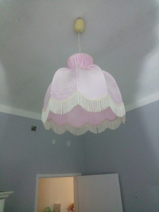 Candeeiros abajur cor de rosa