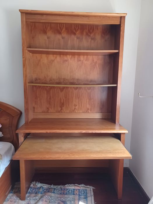 Móveis Quarto de Solteiro em Pinho Mel