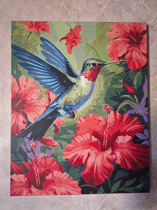 Картина 40×50,Колібрі