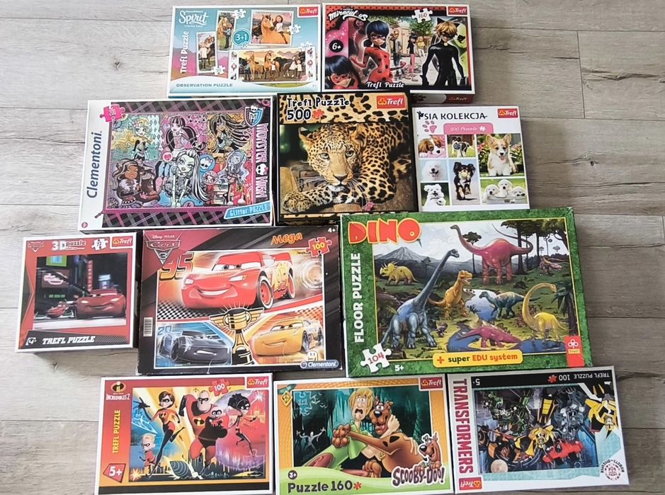 Puzzle  dla dziewczynki i chłopca