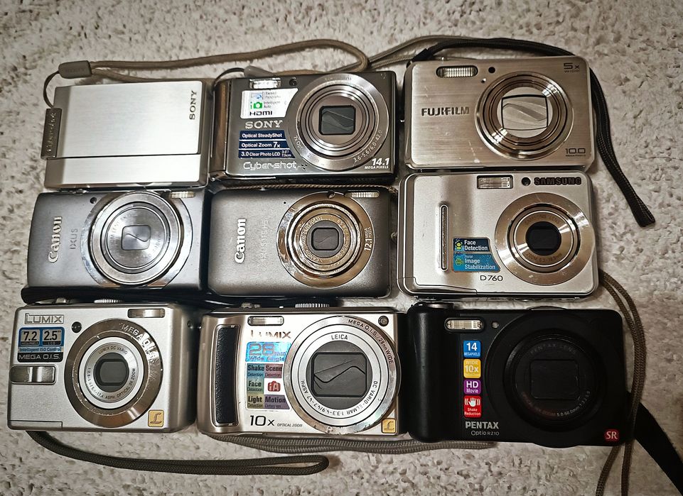 Цифровий фотоапарат Sony,Canon,Fujifilm,Lumix(ціни в описі)