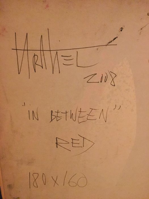 Obra de Arte- “In Between Red” 2008 by Martial
180x160