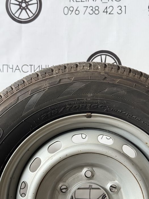 Колеса в зборі 215/70 R16C Hankook (зима),диски 6х139.7 R16 Ford