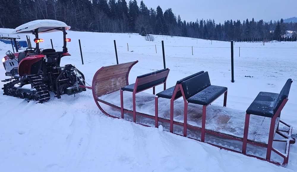 Sanie do quada lub skutera śnieznego kulig