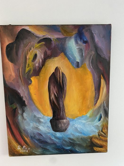 Pintura a óleo S.Art