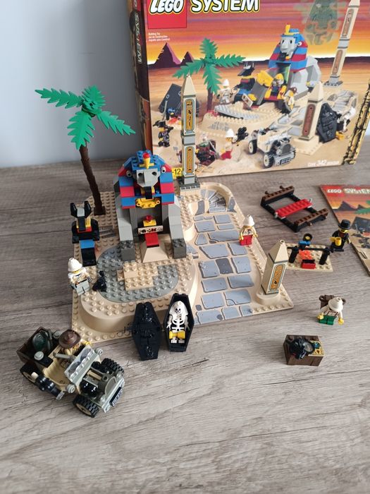 Lego 5978 Sphinx Secret Surpise Sekret Sfinksa Pudełko Instrukcja USA