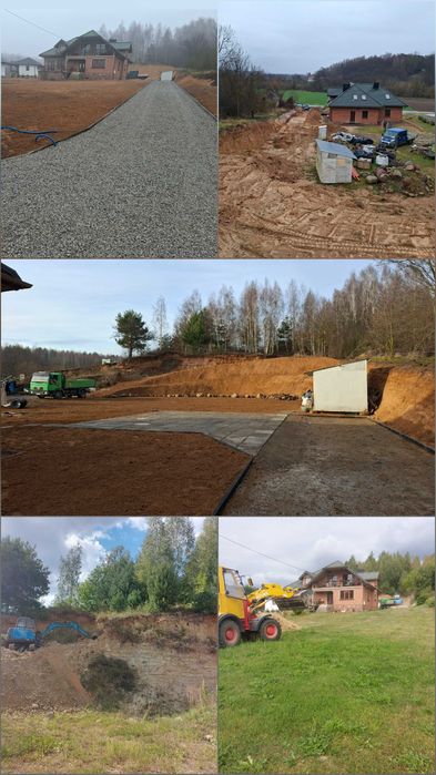 Usługi brukarskie. Układanie kostki brukowej. Podjazdy z kruszywa.