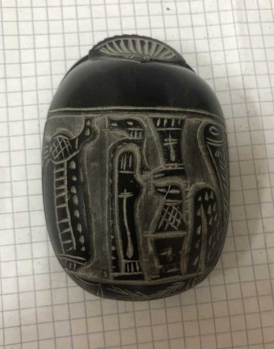 Сувенір камяний скоробей жук