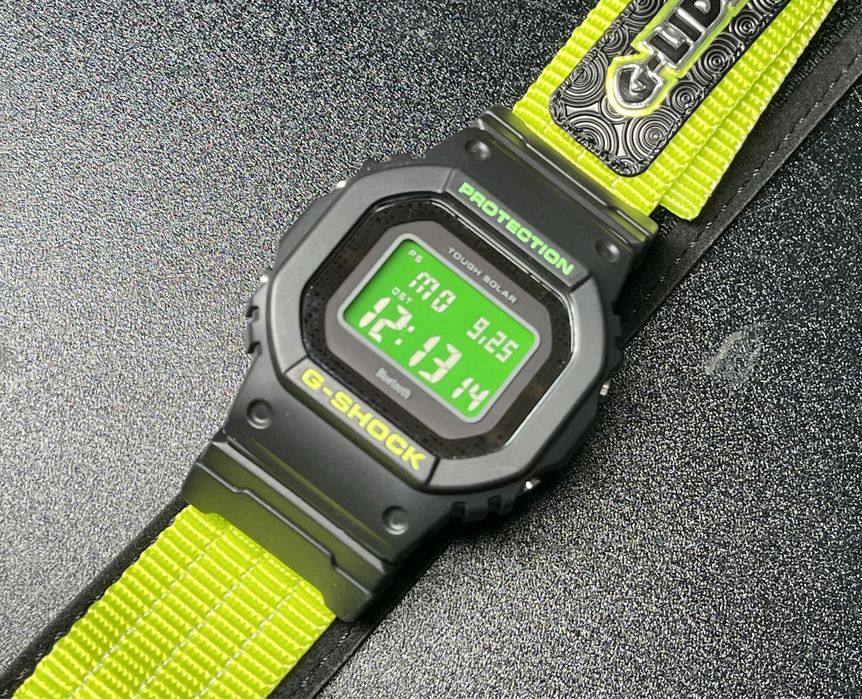 Casio G-SHOCK GW-b5600DC custom green fluo Mysłowice • OLX.pl 