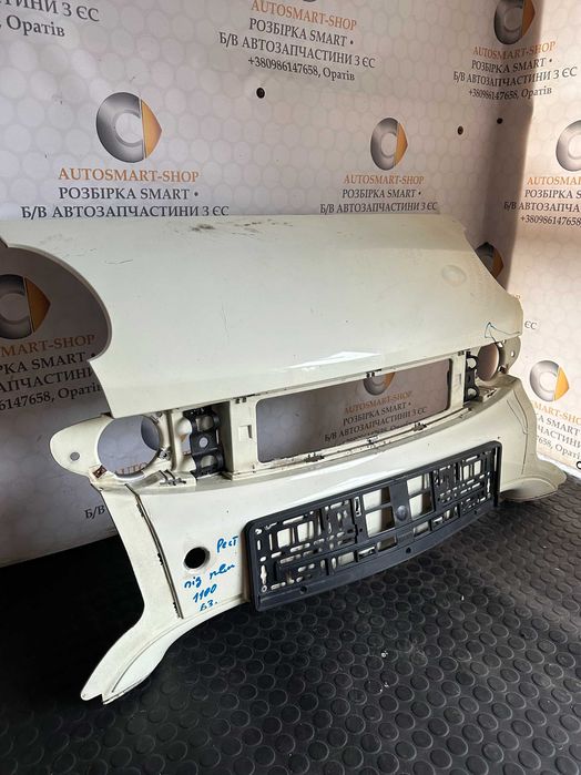 Капот середина пластик Smart Fortwo 450 рестайл 2002 2007 з дефектом