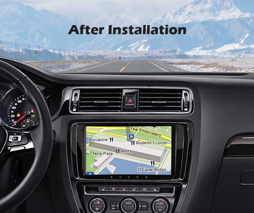 Auto-Rádio VW SEAT SKODA 2 din android 14 64GB dvd OctaCore