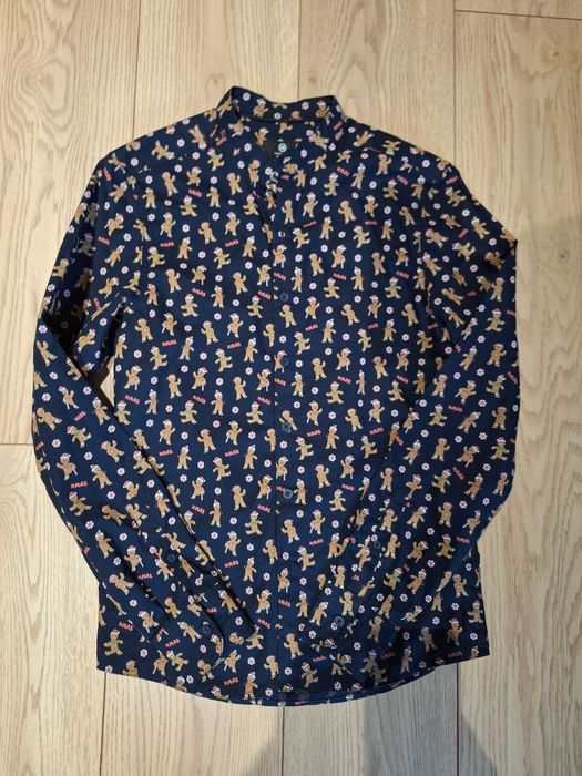 Koszula świąteczna Cropp r. S motyw z ciastkiem dla chłopca