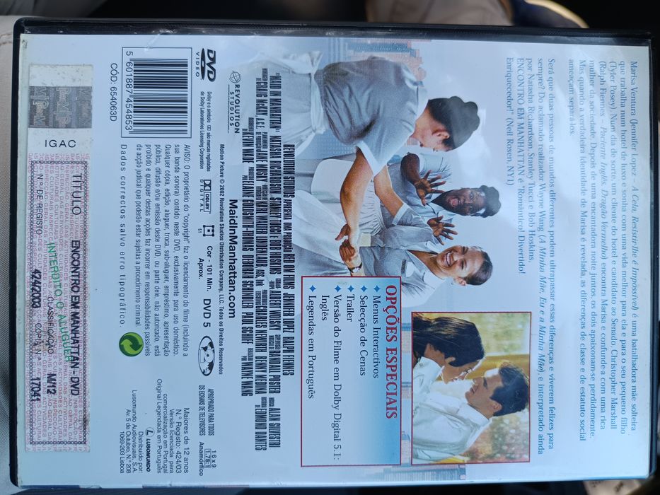 DVD encontro em Manhattan