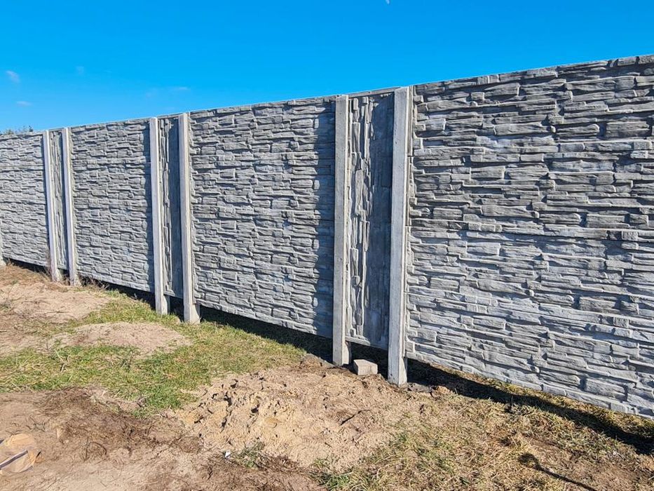 Ogrodzenia betonowe kompleksowo