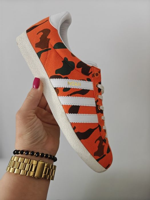 Adidas Gazelle OG x NOAH Orange Camo limitowana kolaboracja  sneakersy sportowe damskie unisex 42