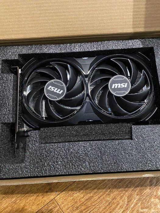 MSI GeForce RTX 4060 VENTUS 2X BLACK 8G OC потужна, як нова,з тестами!