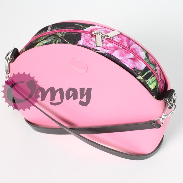 organizer OBAG MOON LIGHT kwiaty piwonie róż 2 kieszenie wkład OMAY