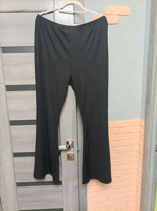 Штани кльош в рубчик XXL (52Uk)