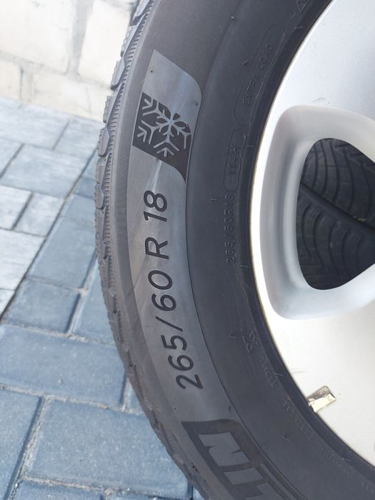 Grand Cherokee felgi + opony zimowe  265/60 R.18 Michelin Pilot Alpin