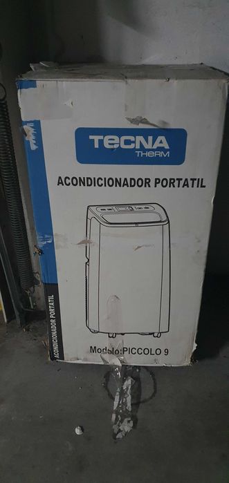 Ar condicionado portátil quente e frio tecna