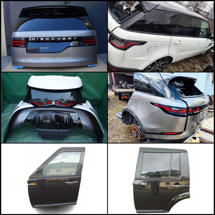Разборка Range Rover Velar Evoque Defender Discovery запчастини шрот