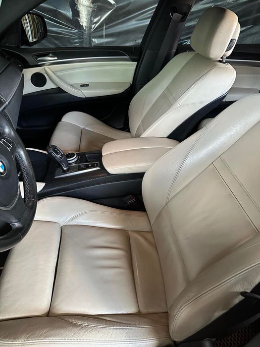 Салон BMW X6 білий