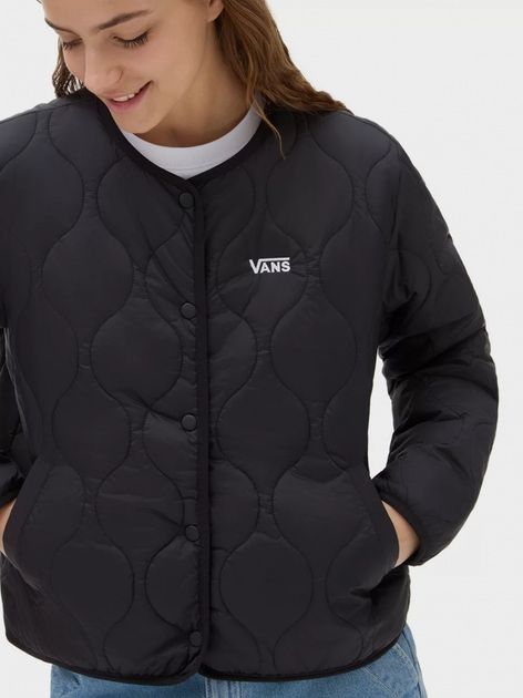 Двостороння стьобана куртка vans