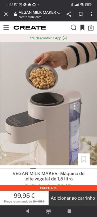 Vegan Mill maker create - como nova64287091979906121